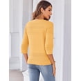 thumbnail image 4 of Chaqueta Zeagoo para mujer, ligera, corta, de verano, color amarillo, 4 of 5