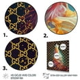 thumbnail image 3 of Designart Fashionable Vibrant Dress Design II Canvas Wall Art, 3 of 5