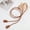 Brown, variant on 160cm Fashion Decorative Knotted Sheepskin Knot Waist Rope Fashion Leather Round Rope Thin Belt Vintage Dresses String Waistband