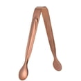 thumbnail image 2 of Pinzas para hielo, pinzas para servir de acero inoxidable, pinzas para parrilla, pinzas para cocina, pinzas para azúcar, abrazadera para galletas de comida para fiesta, hogar, Bar, 6 uds., oro rosa Brillar Hogar, 2 of 6