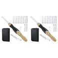 thumbnail image 2 of 2X 11 in 1 LED Crochet Hook Set, 9 in 1 USB Rehargeable Light Up Crochet Hooks Hand Weave Sewing Tools, Crochet Hook Set, 2 of 5