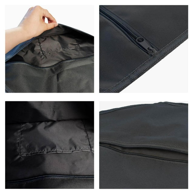 pitrice Waterproof Hanger Diversion Fits Under Hanging Clothes for Conceals Black