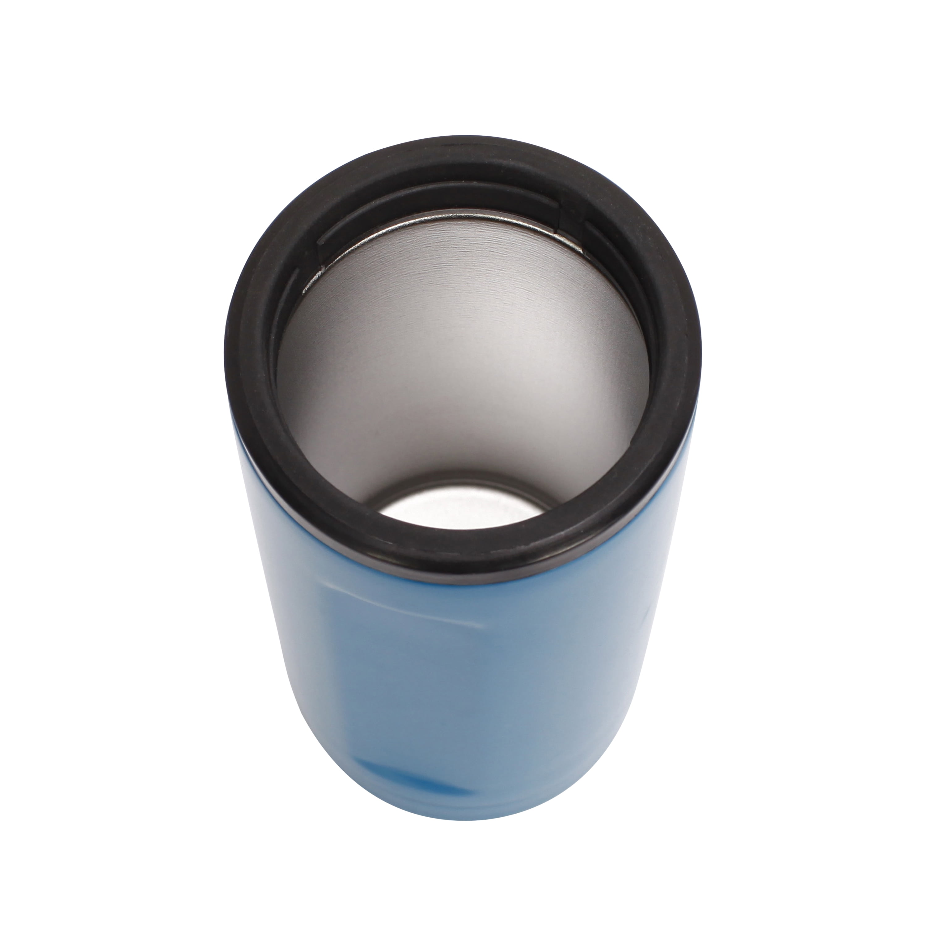 Ozark Trail Stainless Steel Insulated Slim 12-Ounce Can Holder, Blue