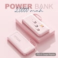 thumbnail image 2 of Power Bank Pila Batería Recargable Kimhi Carga Rapida 20,000mah Portatil Con 4 Cables 1 Puerto Usb Cargador Para Celular Tablet Banco De Energia Con Pantalla Led Y Linterna, 2 of 6