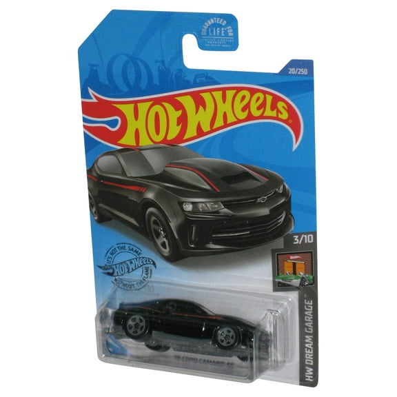 Hot Wheels HW Dream Garage 3/10 (2017) Black '18 Copo Camaro SS Toy Car 20/250