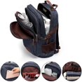thumbnail image 3 of Unisex Laptop Backpack With Usb Charging Port, Heavy Duty Waterproof Anti-Theft School Bag For 15.6" Laptops, 3 of 4