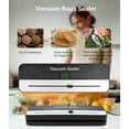 thumbnail image 3 of M Buder Vacuum Sealer Machine, Automatic Sealing for Food Storage with Cutter, 5 Modes, Residential, Commercial, 3 of 8
