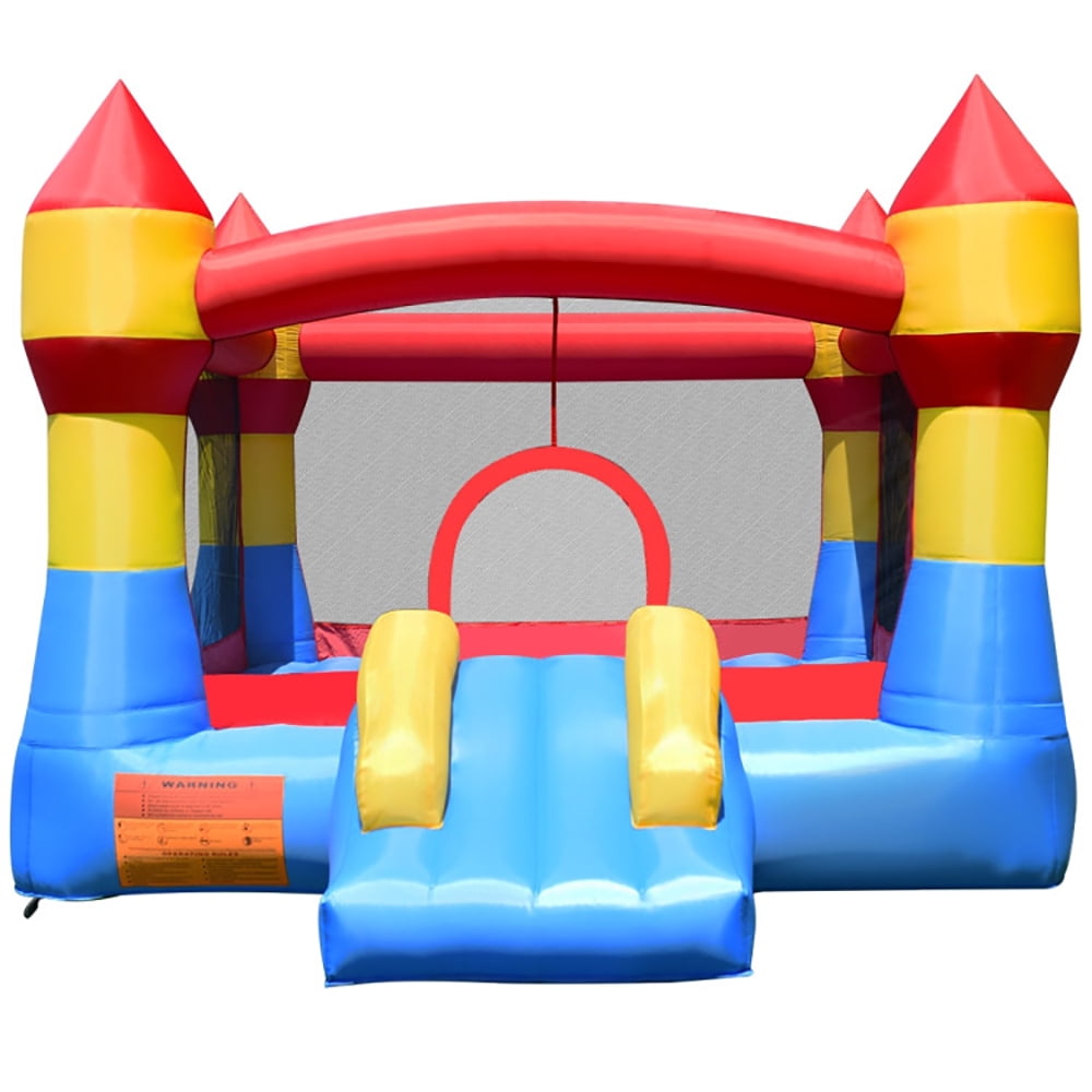 Aimee Lii Inflatable Bounce House Castle Jumper Without Blower, Kids Bounce House