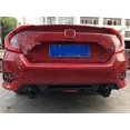 thumbnail image 3 of For Honda Civic 2016 2017 2018 Rear Lip Spoiler Bumper Diffuser High Quality Matte Black Primer PP ABS Car Accessories Body Kit, 3 of 6