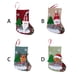 thumbnail image 5 of Wosthever Calcetín navideño individual para colgar en la chimenea, bolsa de regalos para fiestas, adorno de ambientes, decoración Type2 NO2, 5 of 6