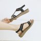 thumbnail image 1 of WILLBEST Sandalias Casuales Para Mujer Sandalias Cómodas Para Uso Diario Con Diseño Hueco Y Cierre Para Atuendos Casuales Y Actividades De Verano, 1 of 9