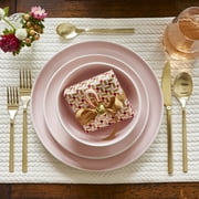 Better Homes & Gardens Blush Vivian Stoneware 12 Piece Set