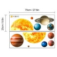 thumbnail image 3 of FeiFu Set of 2 Solar System Planets Decorative Wall Stickers for Room Living Room Bedroom Self-Adhesive Removable PVC Wall Decals Colorful Planets Design, 3 of 6