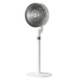 thumbnail image 3 of Home Fan Floor Desk And Stand Fan With Strong Wind Low Noise USB Charge 3 Speed 3 Concave Blades Gray, 3 of 7