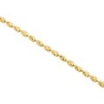 thumbnail image 5 of 10K Yellow Gold Diamond Cut Barrel Chain 2.75mm Necklace Oval Bead 26 Inch, 5 of 7