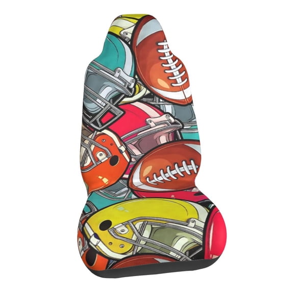 Football Car Seat Covers Stretch Car Seat Protectors Universal Fit
