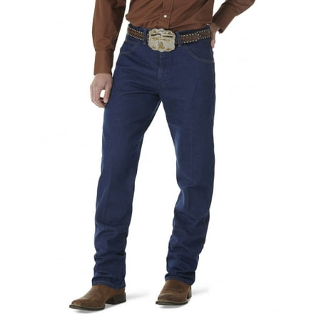 Wrangler Men's Cowboy Cut Relaxed Fit Jean, Prewashed Indigo, 34W x 36L |  Walmart Canada