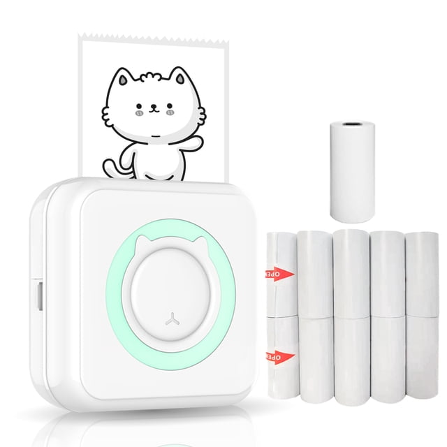 Mini impresora todo en uno Impresora fotográfica portátil multifunción para teléfono inteligente Imp TOMSHOO Azul Embalaje 2