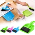 thumbnail image 6 of Small Dustpan And Brush Set,Portable Cleaning Brush And Dustpan Set,Small Hand Broom And Brush,Broom and Dustpan Set for Cleaning Home,Office,Countertop, Keyboard,Car and Pet Nest(Green), 6 of 7