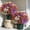 Redpurplebrownpink, variant on Alupssuc 20Pcs Artificial Flowers for Outdoors UV Resistant,No Fade Faux Daisy Flowers Weatheroof Fake Flowers for Indoor Outdoor Decor Real Touch Silk Flowers for Garden Proch Patio Mixed 5 Colors
