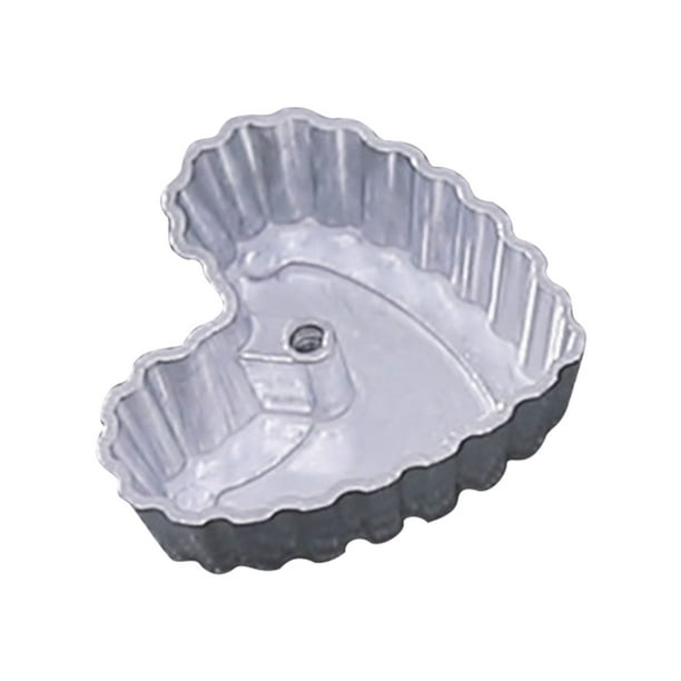 Moldes de Galletas para Hornear Galletas, Aleación de Aluminio Herramientas de Fritura 12cm con Manija Desmontable, para Pastel de Camarones Y Rábanos Fritters Herramientas de Cocina Y Gadgets