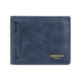 thumbnail image 1 of Men Wallet Purse Money Bag Fashion PU Soft Leather Mini Wallet Card Holder Hasp Coin Pocket Slim Purse Multi-card Men's Wallet qym unisex, 1 of 2