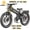 60V 70AH-Black, variant on A9 Pro Max 60V 70Ah Dual Motor Electric Bike for Adults,6000W Peak Motors,26" Fat Tires,Full Suspension,Up to 45 MPH,Up to 230 Miles Range