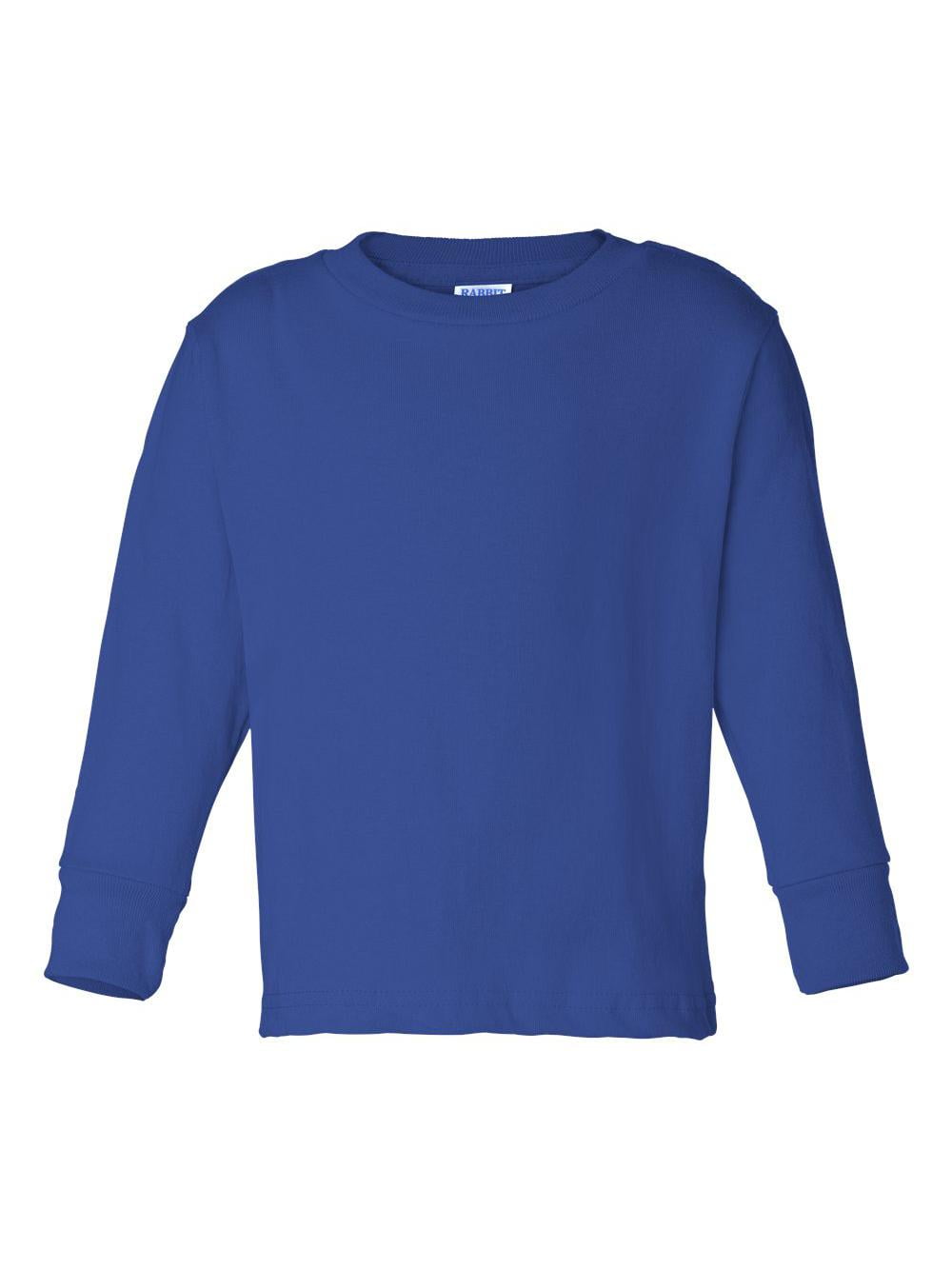 Toddler Long-Sleeve T-Shirt - LIGHT BLUE - 3T