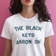 thumbnail image 3 of Camiseta The Black Keys Hombre Mujer Negra Algodón Oversize Estilo Rock Banda Thrasher Nirvana Daft Punk Playera T-Shirt Personalizada Moda Unisex, 3 of 4