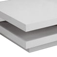 thumbnail image 4 of Benjara Zeny 32 Inch Coffee Table with 2 Drawers, Square White Lacquer Wood Top, 4 of 5