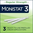 thumbnail image 3 of Monistat 3 Day Yeast Infection Treatment for Women, 3 Miconazole Cream Filled Applicators, 3 of 18