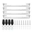 thumbnail image 1 of Unique Bargains 185mm Ceiling Light Plate Kit Light Fixture Mounting Bracket Plate Crossbar for Pendant Wall Light 4 Set, 1 of 7
