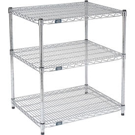 

Nexel ESD Wire Shelving Starter - 3 Tier - 72 W x 21 D x 34 H
