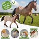 thumbnail image 4 of Set de juguetes Horses THINKBAY para niños con establo y 5 figuras de 6 a 12 años, 4 of 8