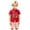 Wine, variant on Little Girls Boys Kids Two Piece Fish Embroided Traditional Tang Suit Hanfu Tops Shorts Set Outfits(Light Green,7-8 Years)