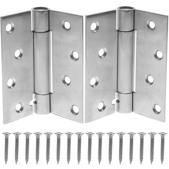 LEDMOMO Adjustable Speed 201 Stainless Steel Hinges, Heavy Duty, Silent, 2Pcs