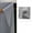 grey, variant on 1pc Wardrobe Adhesive Dust-Proof Curtain, Hook And Loop Mesh Curtain For Living Room/Kitchen, Sheer Partition