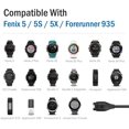 thumbnail image 2 of MoKo Chargeur Compatible avec Garmin Fenix 5/5S/5x/6/6S/6S Pro/6X Pro/Vivoactive, 2 of 5