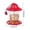 Red, variant on Hvmvliv Hanging Bird Feeder Universal Outdoor Hanging Bird Feeder, Simple Design for Garden & Yard Red