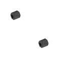 thumbnail image 4 of Minnieouse Cuentas de cobre, accesorio hexagonal, accesorios de bricolaje de mano para el hogar, joyas multicolores para adultos, Ornamental a juego Negro Hao Negro 2piezas Minnieouse CBP277111, 4 of 6