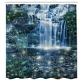 thumbnail image 3 of Ambesonne Waterfall Shower Curtain, Magic Cascade, 69"Wx75"L, Grey Green, 3 of 5