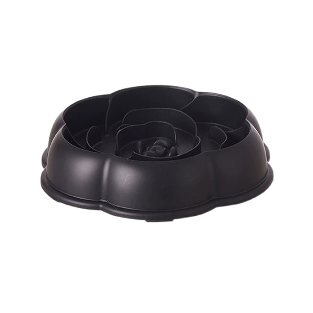 Slow Feed Bowls for Durable TPR Design Mitigates Gulping Indoor Use Cat Dog Bowls for Slow Eating