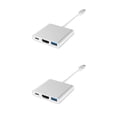 thumbnail image 3 of Methold Hub USB 3,1 3 en 1, compatible con , estación de acoplamiento USB 3,0 portátil, adaptador de teclado de ordenador de repuesto para Type2 NO2, 3 of 6