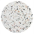 thumbnail image 6 of Modway Verne 28" Round Modern Terrazzo/Metal Dining Table in Gold/White, 6 of 7