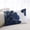 Blue, variant on Burnt Orange Standard Pillow Covers, Sparkle Gold Stained Floral Flower Art Soft Throw Pillow Cases with Invisible Zipper, Decorative Pillowcase Pillows Protectors for Sofa Bed Chair 20"x26"