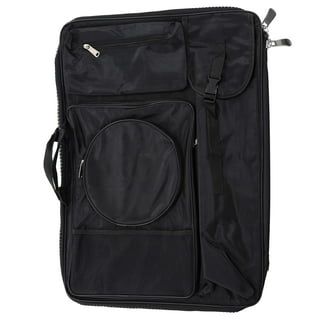 Black Art Portfolio Bag Waterproof Case Design Work Drawing 16x20