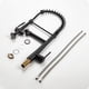 thumbnail image 5 of Aimadi Grifo De Cocina Negro Con Rociador - Grifo Comercial Cocina Grifo Monomando Para Fregadero De Cocina Con Resorte Y Luz Led Negro Mate, 5 of 6