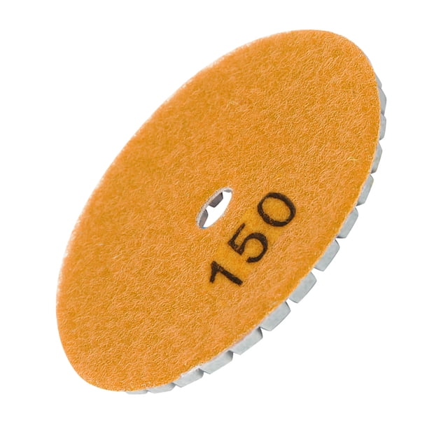 Tampons de Polissage Humides Ronds, Tampons de 3 Pouces pour Meuleuse Ou Polisseuse de Sol en Granit, Pierre, Béton, Marbre, Tampons de Polissage pour Polisseuse Humide