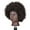 Multicolor, variant on Teissuly American Mannequin Real Hair Manikin for Styling Black