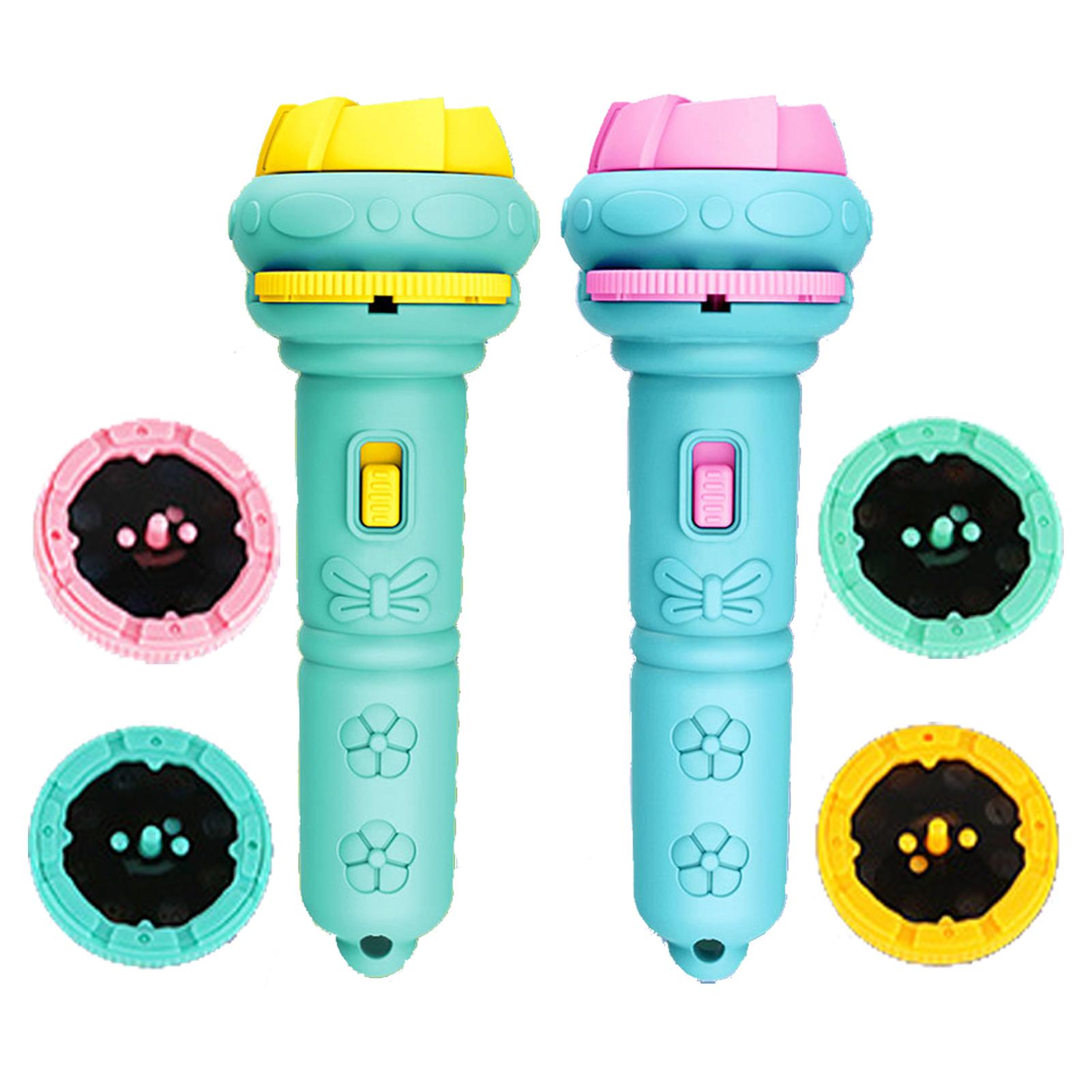 Topaty Kids Flashlights Projector Flashlight Slide Projector